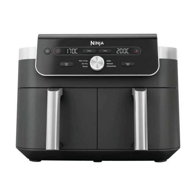 Ninja DualZone MAX DZ901EU – Air fryer 9,5 L, 2 tiroirs, 6 modes et cuisson synchronisée — vue principale