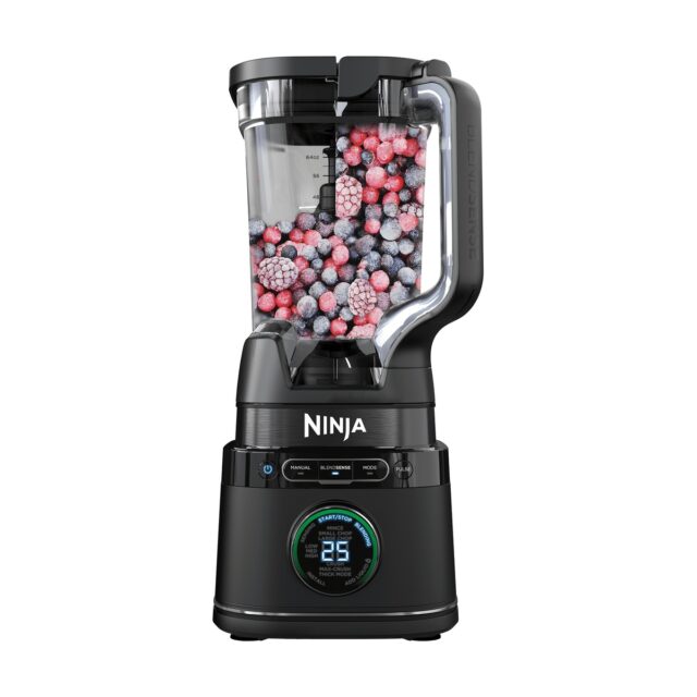 Ninja Detect TB301EU – Blender 2-en-1 1 200 W, BlendSense, carafe 2,1 L et 2 gobelets — vue principale