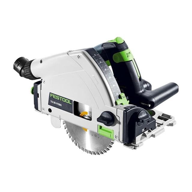 Festool TS 55 FEBQ-Plus 576703 – Scie plongeante 1 200 W, lame 160 mm, Systainer, sans rail — vue principale