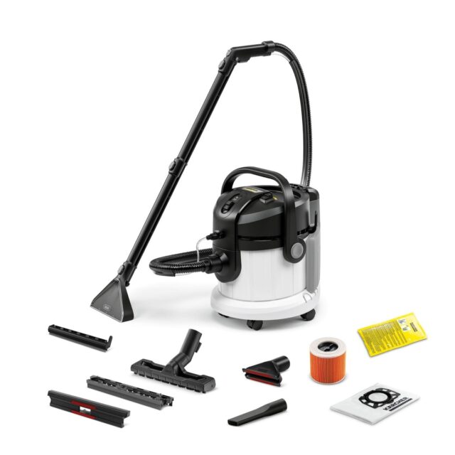 Kärcher SE 4 1.081-150.0 – Shampouineuse injecteur-extracteur 1 000 W, réservoirs 4 L/4 L — vue principale